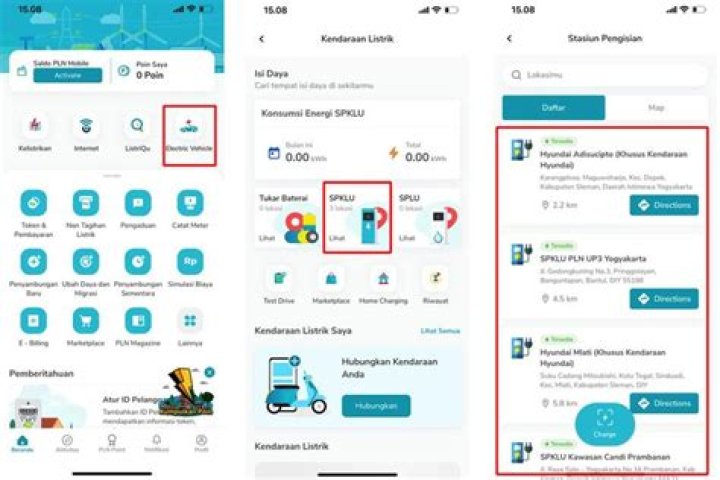 Aplikasi PLN Mobile Permudah Akses Lokasi SPKLU Bagi Pengguna Mobil Listrik di Saat Liburan
