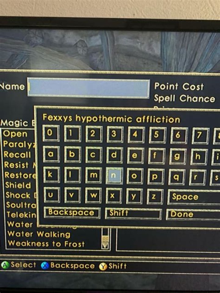 How do I delete spells in Morrowind?