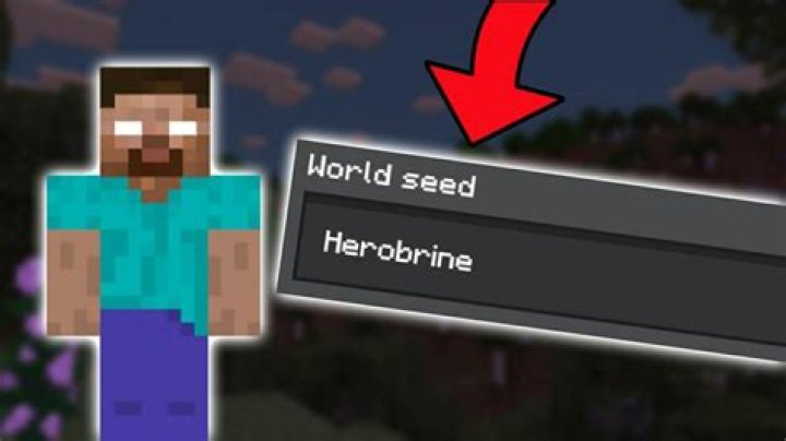 Is there a Herobrine seed?