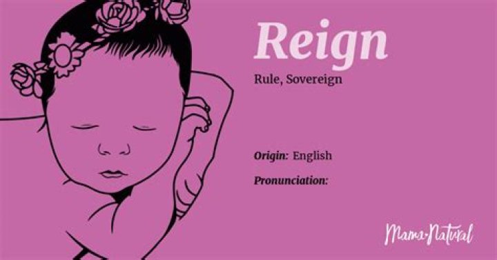 Reign Meaning in English, Reign Baby Name Origin Gender Meaning Pronunciation
